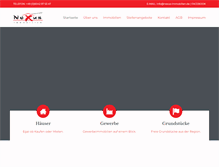 Tablet Screenshot of nexus-immobilien.de